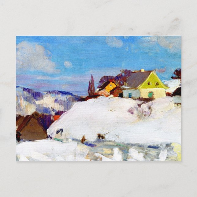 Cartão Postal Gagnon - Fazenda, Baie Santo Paul (Frente)