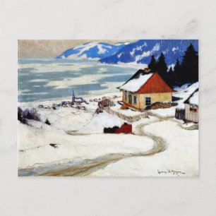 Cartão Postal Gagnon - The Red Sleigh