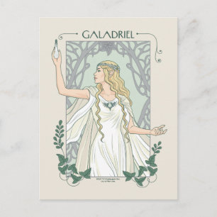 Cartão Postal Galadriel Luz de Valinor Gráfico
