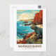 Cartão Postal Galápagos Ilhas Viagem de Arte (Frente/Verso)