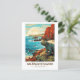 Cartão Postal Galápagos Ilhas Viagem de Arte (Em pé/Frente)