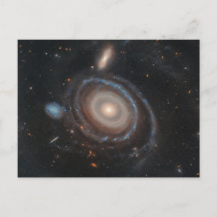 Cartão Postal Galáxia Bullseye do Telescópio Espacial Hubble