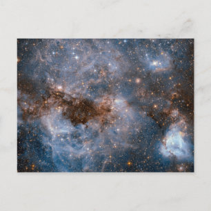 Cartão Postal Galáxia Espetacular da Astronomia Espacial Via Lát