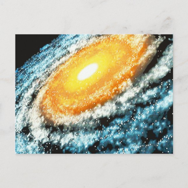 Cartão Postal Galáxia Espiral 4 (Frente)