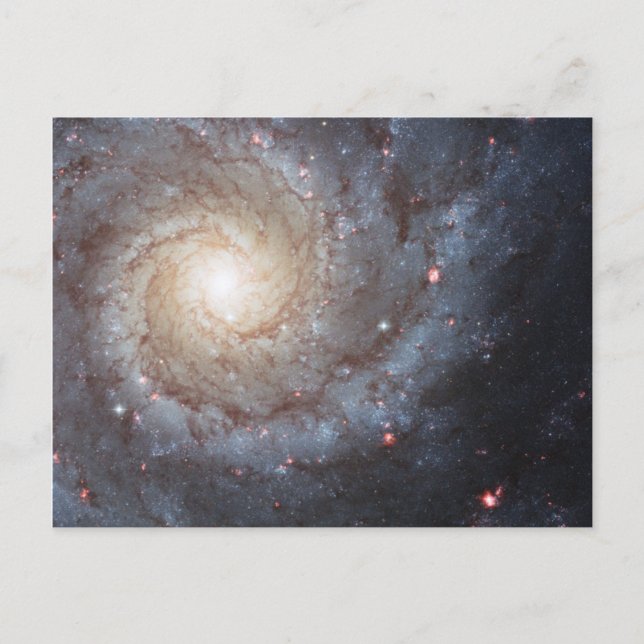 Cartão Postal Galáxia Espiral M74 (Frente)