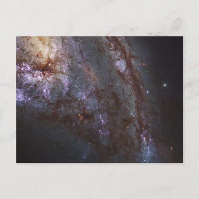 Cartão Postal Galáxia Espiral Ngc 3627. (Frente)
