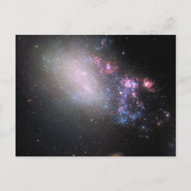 Cartão Postal Galáxia Irregular Ngc 4485 (Frente)