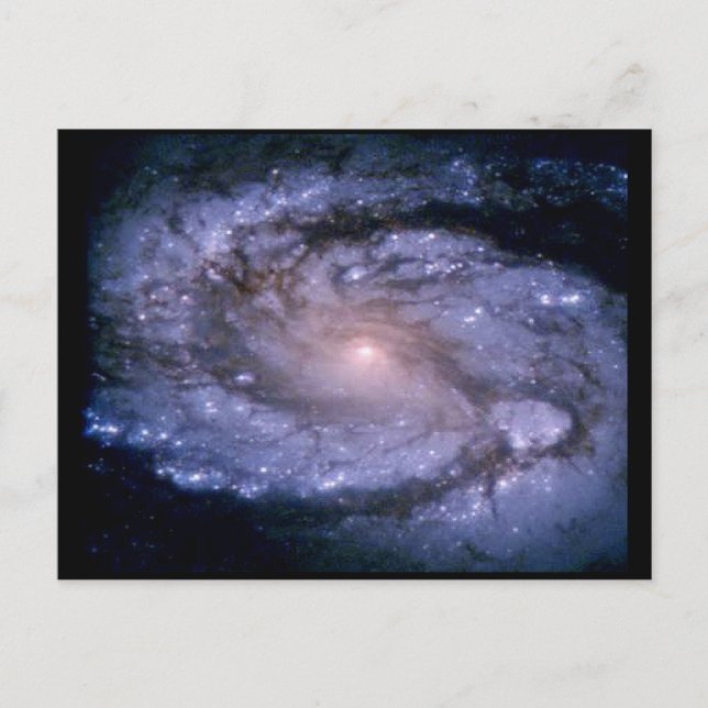 Cartão Postal Galáxia M 100 (Frente)