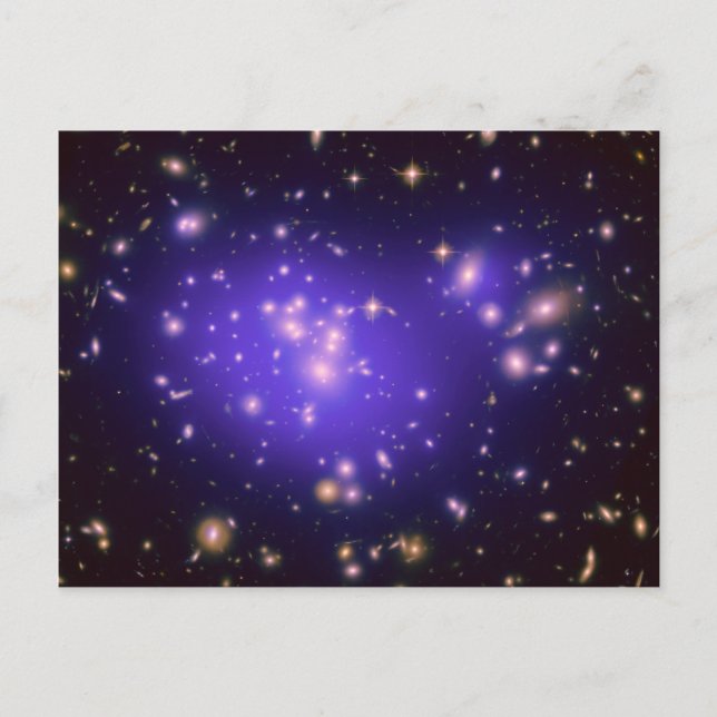 Cartão Postal Galaxy Cluster Abell 1689 (Frente)