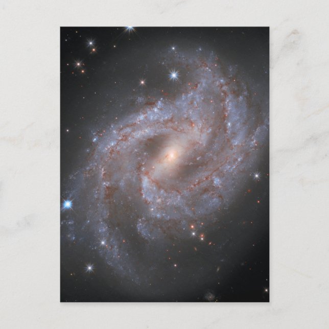 Cartão Postal Galaxy NGC 2525 (Frente)