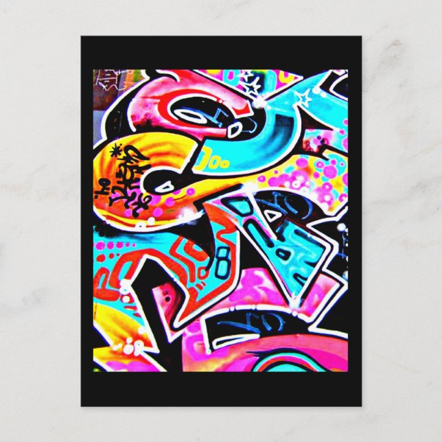 Cartão Postal Galeria de Cartão-postal-Abstrato/Grafite Diversos (Frente)