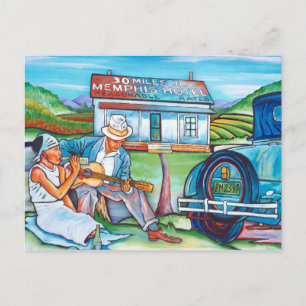 Cartão Postal Galeria de cinzas: 30 Milhas Para Memphis