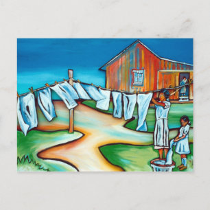 Cartão Postal Galeria de cinzas: Dia de Lavagem