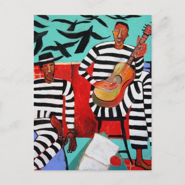 Cartão Postal Galeria de cinzas: Voar para Bandos (Frente)