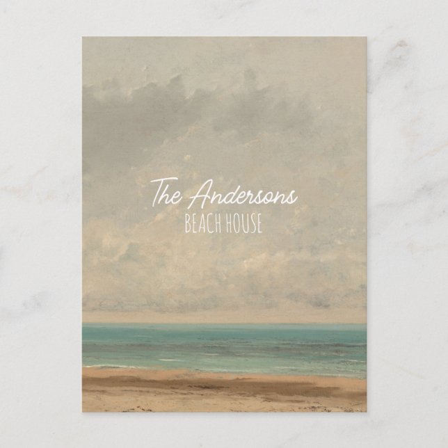 Cartão Postal Galeria Nacional do Curso Gustave 1866 (Frente)