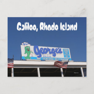 Cartão Postal Galilee, Rhode Island