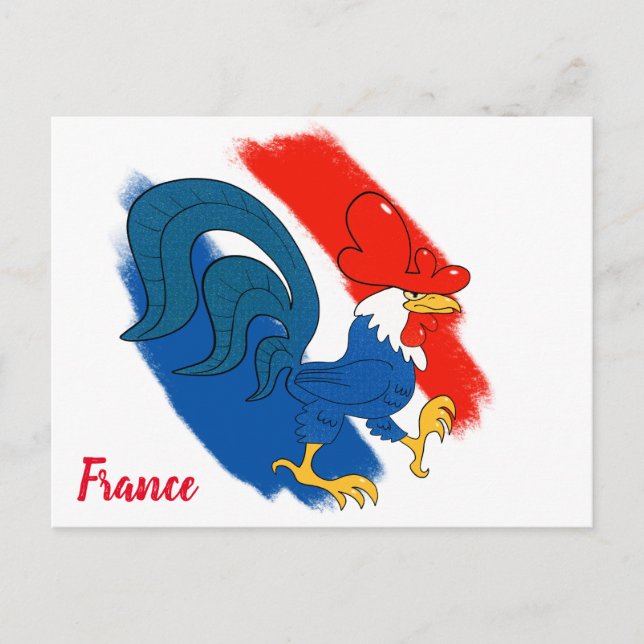 Cartão postal Galílico Rooster (Frente)