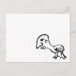 Cartão Postal Galinha