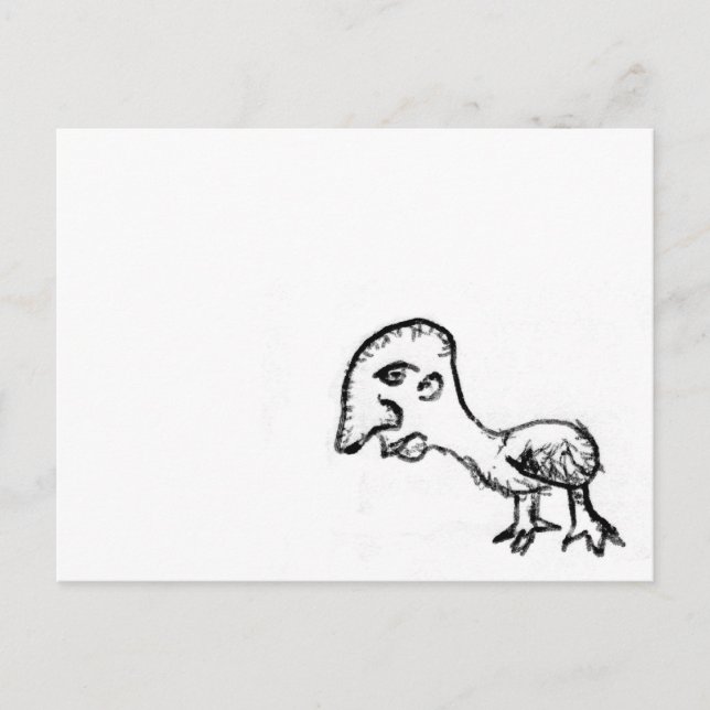 Cartão Postal Galinha (Frente)