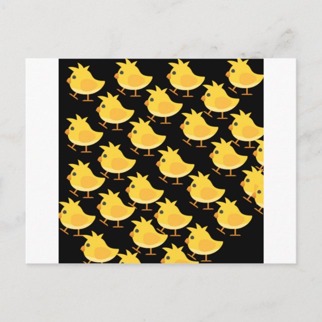 Cartão Postal Galinha (Frente)