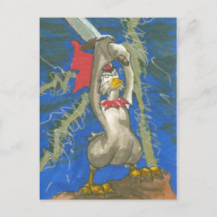 Cartão Postal Galinha do Barbário