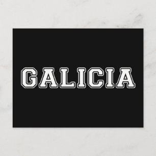 Cartão Postal Galiza