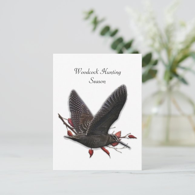 Cartão Postal Galo (Em pé/Frente)