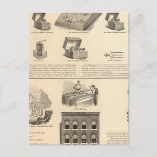 Cartão Postal Galvano Faradic Manufacturing Company Bickford