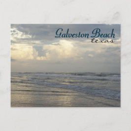 Cartão Postal Galveston Beach Viagem