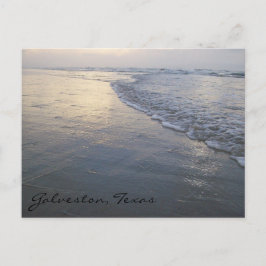 Cartão Postal Galveston Beach Viagem