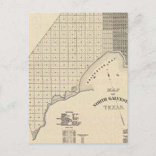 Cartão Postal Galveston do Norte