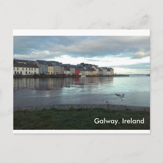 Cartão postal Galway Ireland (Frente)