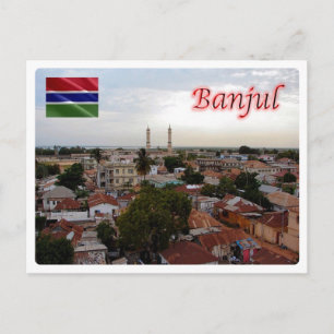 Cartão Postal Gâmbia - Banjul -