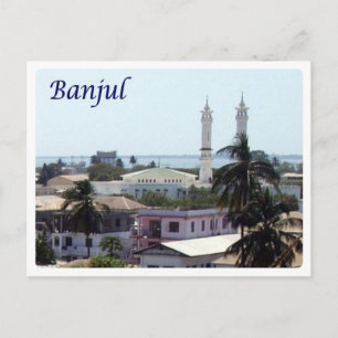 Cartão Postal Gâmbia - Banjul -