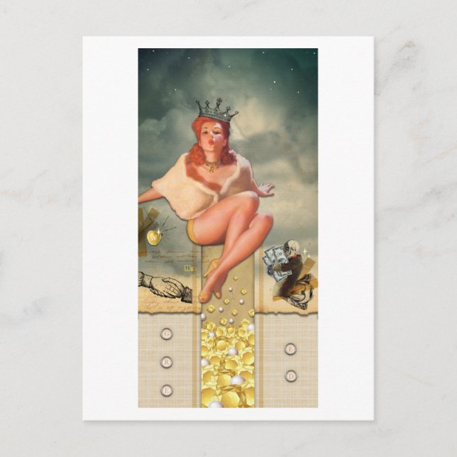 Cartão Postal Ganância (Frente)