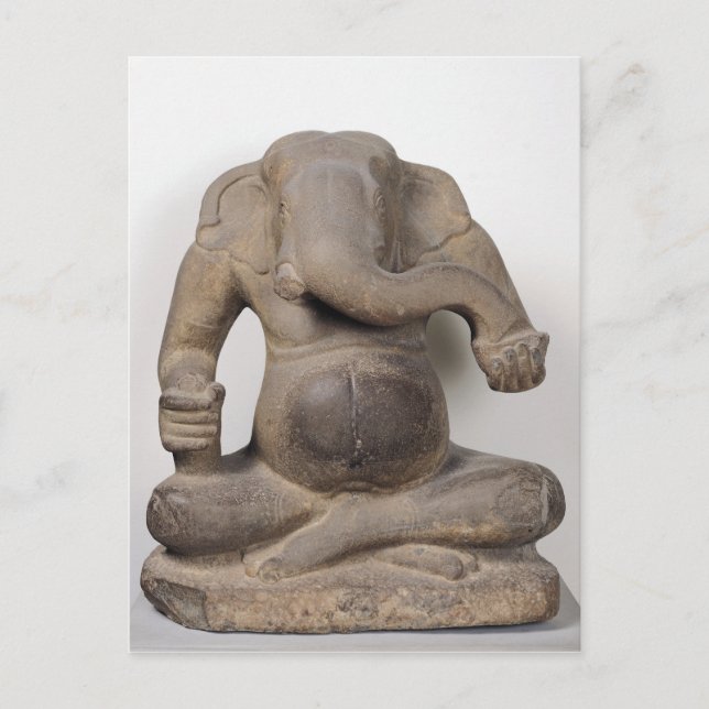 Cartão Postal Ganesh, de Tuol Pheak Kin (Frente)