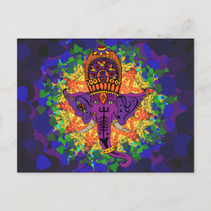 Cartão Postal Ganesha