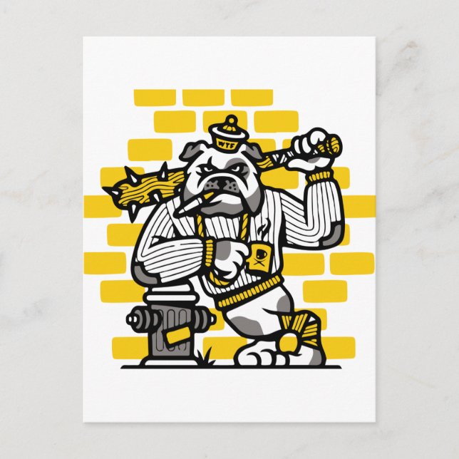 Cartão Postal Gangue do Bulldog (Frente)