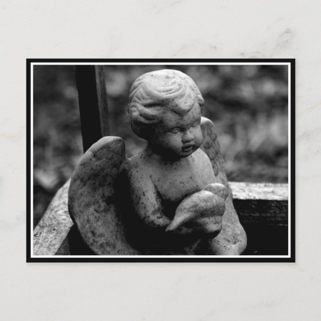 Cartão Postal Garden Angel (Frente)