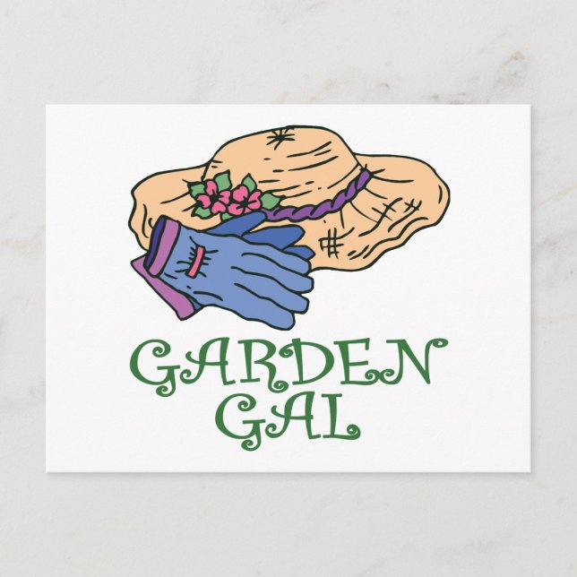 Cartão Postal Garden Gall (Frente)