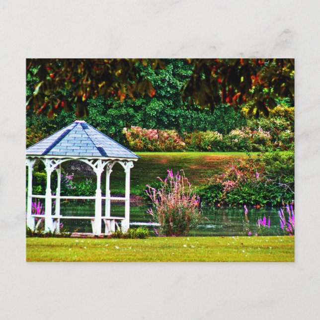 CARTÃO POSTAL GARDEN GAZEBO (Frente)