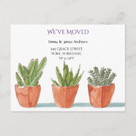 Cartão Postal Garden Grown Purple Nós removemos o lançamento