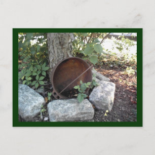 Cartão Postal Garden Rustic