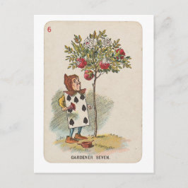 CARTÃO POSTAL GARDNER SEVEN - ALICE NO PAÍS DAS MARAVILHAS