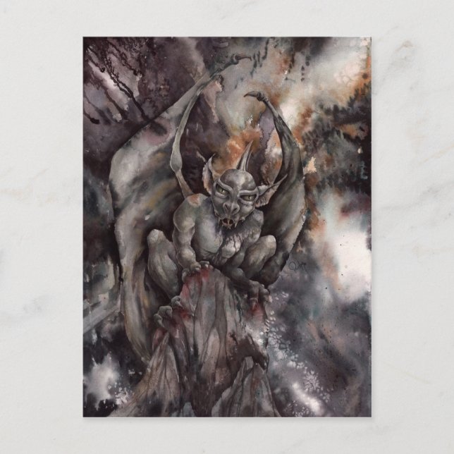 Cartão Postal Gargoyle (Frente)