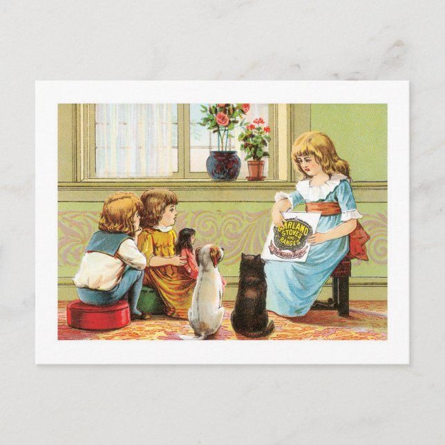 Cartão Postal Garland Stoves e Ranges (Frente)