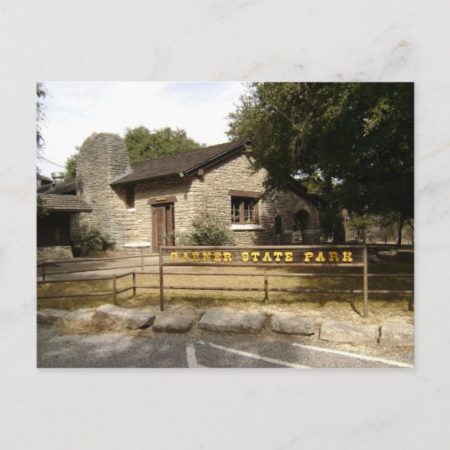 Cartão Postal Garner State Park, Texas (Frente)