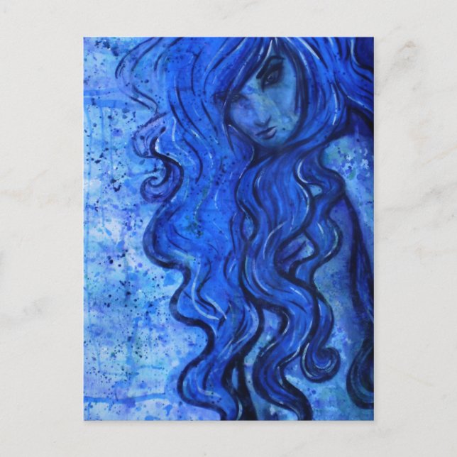 Cartão Postal Garota (Frente)