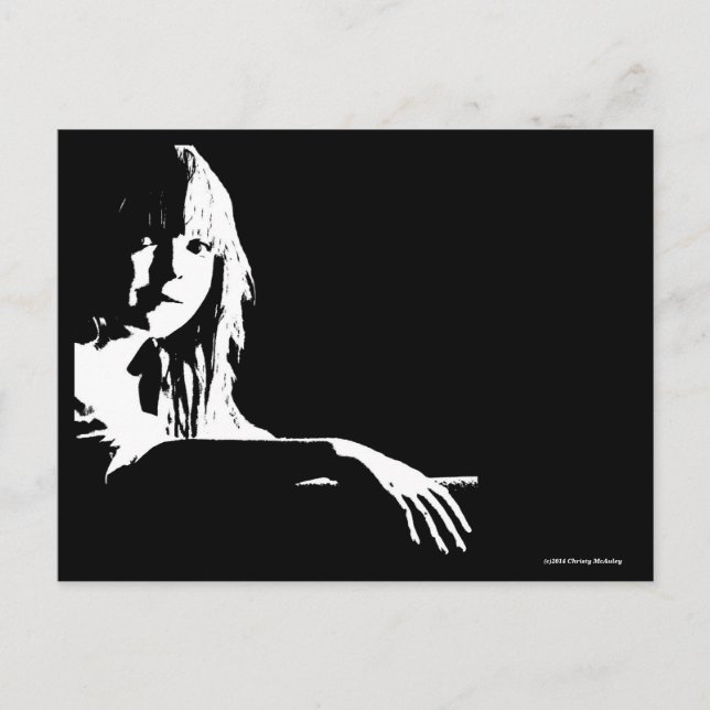 Cartão Postal Garota (Frente)