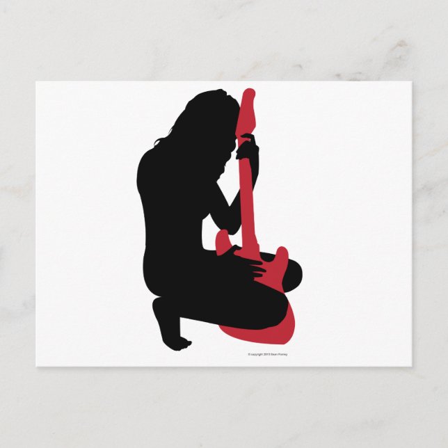 Cartão Postal Garota (Frente)